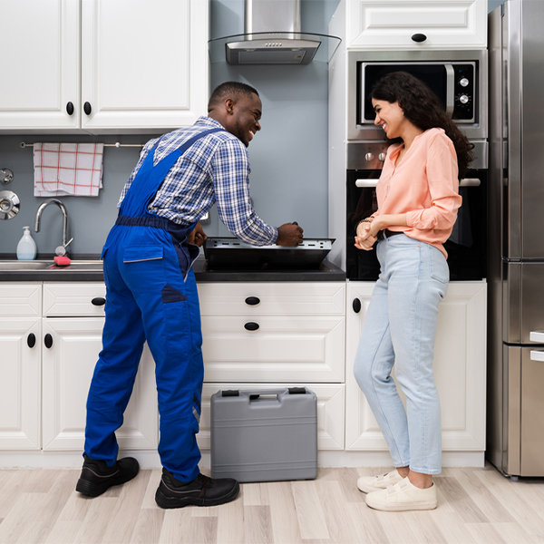 what kind of warranty do you offer on your cooktop repair services in Marcy